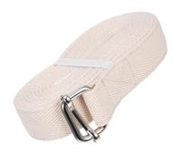 HEANUJJ Cinturón Elástico de Yoga para Estiramiento Profundo y Calentamiento, Material de Algodón Práctico, Adecuado para Yoga y Fisioterapia, 1pieza Amarillo para Mujeres y Hombres