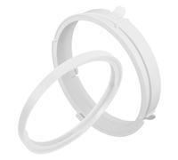 HEANUJJ Conector Acoplador para Manguera de Aire Acondicionado Portátil Compatible con Midea Acople Anillo de Retención Repuesto Resistente y Sellado para Conductos de Aire Acondicionado