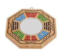 HEANUJJ Espejo Símbolo de y Protección de Feng Shui para del Hogar Bagua Material Sintético, Estilo Chino para