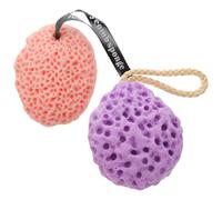 HEANUJJ Esponja de Baño de Nido de Abeja Natural de Algas Marinas, Bola Corporal Pequeña y Flexible para Ducha y Limpieza, Suministros de Baño Adultos