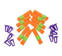 HEANUJJ Extensor de Crayón de Plástico Ergonómico para 10 Piezas, Porta Pasteles al Óleo Adecuado para Sesiones de Dibujo y Proceso Creativo