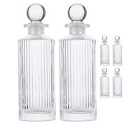 HEANUJJ Juego de 1 Botella Difusora de Vidrio 150ml para Aromaterapia Hogar, Difusión Uniforme de Fragancias Diseño Simple y Decorativo