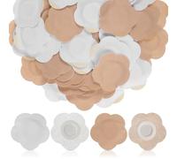 HEANUJJ Parches para Ombligo y Abdomen de Diseño Simple 200 Piezas Adhesivas y Transpirables para Uso en Bebés y Terapia Abdominal, Paquete 2 Bolsas de 100 Cada