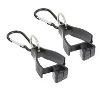 HEANUJJ Pinzas para Guantes de Trabajo 2 Piezas, Clips Multifunción para Cinturón, Abrazaderas para Colgar Toallas y Gafas de Sol, Material Plástico y Aleación de Aluminio, Uso Exterior