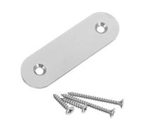 HEANUJJ Placa de Cubierta para Timbre de Puerta Acero Inoxidable con Tornillos para Cubrir Huecos tras Instalación Solución de Acabado Profesional para Exteriores Interiores