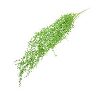 HEANUJJ Plantas Colgantes Falsas de Plástico y Hierro en Color Verde, sin Riego y Que Mantienen Su Apariencia, Ideales para Decoración de Oficinas y Cestas, Pack de 6 Piezas