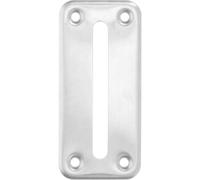 HEANUJJ Ranura para Caja de Dinero de Acero Inoxidable Plateado, 11.9 X 5.5 Cm, Resistente y Práctica para Monedas y Billetes, Adecuado para Bricolaje y Huchas de Ahorro