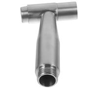 HEANUJJ Rociador Bidé de Acero Inoxidable Fácil de Instalar para Uso en Inodoro, Accesorio de Ducha Seguro y Práctico Color Plata para Mujeres Hogar