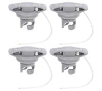 HEANUJJ Tapones de Válvula Portátiles para Botes y Kayaks Inflables, 4 Cubiertas en PVC Resistentes, Adecuados para Rafting y Colchones Hinchables