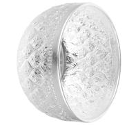 HEANUJJ Tazón de Metal para Aperitivos y Ensaladas, Cuenco Decorativo de Aleación Tallado Artesanal, Diámetro 14 Cm X Alto 8 Cm, Apto para Restaurante y Uso Doméstico