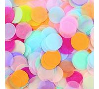 Heanvmyss 12000 Piezas Confeti de Papel Multicolor,Ecológico Biodegradable,Confeti Decoración para Boda,Aniversario,Fiesta,Cumpleaños