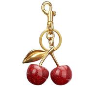 Heanvmyss Colgante de Bolsa de Cereza,Llavero de Cereza,Charm Bolso de Cereza,Llaveros de Coche de Cereza,Cherry Bag Charm para Mujer,Niños,Bolsos,Autos