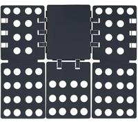 Heanvmyss Doblador Ropa Plegable,Doblador de Organizador Armario,Tablero para Doblar Camisas,Tableros para Carpetas de Ropa para Adultos Niños(67×57 cm,Negro)