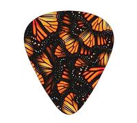 Heaps Of Orange Monarch Butterflies Premium Bass - Púas de guitarra eléctrica para una experiencia musical sin igual