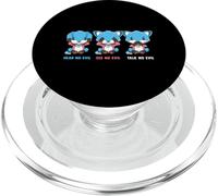 Hear No Evil See Not An Evil Talk No Evil Transgender Foxes PopSockets PopGrip para MagSafe