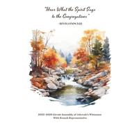 “Hear What the Spirit Says to the Congregations” | 2025-2026 Circuit Assembly of Jehovah’s Witnesses Notebook: Note-Taking Journal | 6x9 Inch | 80 Pages | Jehovah's Witnesses Gift Idea