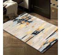 Hearda Alfombra de Pelo Corto Moderna, Alfombra Imitación Cachemira Suave Habitacion Salon con Base Antideslizante Pasado de Moda Alfombrilla Lavable para Decoración (Antiguo,40x60cm)