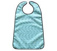 Hearda Baberos Adultos Lavables Impermeables Baberos para Adultos Mayores con Recogemigas y Corchetes Ajustables, para Personas Hombres Mujeres y Discapacitadas- Elegante Floral (Estilo 15)