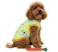 Hearda Chaleco de Refrigeración para Perro, Chaleco de Enfriamiento para Mascotas Ligero y Transpirable, Camisa Verano Refrigerante para Cachorros Perros Pequeños Medianos Gatos (Amarillo1,L)