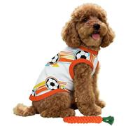 Hearda Chaleco de Refrigeración para Perro, Chaleco de Enfriamiento para Mascotas Ligero y Transpirable, Camisa Verano Refrigerante para Cachorros Perros Pequeños Medianos Gatos (Naranja 1,L)
