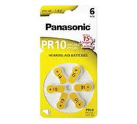 'Hearing Aid' Baterías PR10 Panasonic Zinc Aire x 6