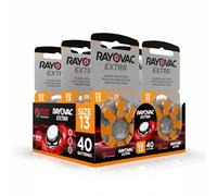 Hearing360 Pilas para audífonos Rayovac Extra modelo 13 (40 pilas Rayovac 13)