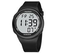 Hearkent Reloj parlante en español Que Habla Claro y Alto, Hora, Fecha y Hora de Alarma Personas Mayores, Personas con discapacidad Visual o ciegas-(2105 Negro)