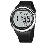 Hearkent Reloj parlante en español Que Habla Claro y Alto, Hora, Fecha y Hora de Alarma Personas Mayores, Personas con discapacidad Visual o ciegas-(2105 Plata)