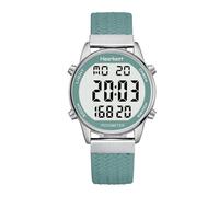 Hearkent Reloj podómetro para mujer con podómetro para disfrutar de pasos, kilometraje, calorías, cuenta regresiva, alarma y otras funciones. Sin aplicación, carga requerida o bluetooth, 2401, Verde