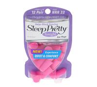 Hearos Sleep Pretty Tonight - Tapones de espuma para los oídos, protección auditiva, 32 NRR, 12 pares, morado, 5803