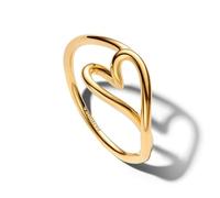 Heart 14 k Gold-Plated Ring