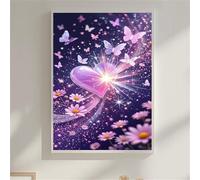 Heart 5000 Piece Jigsaw Puzzles for Adults, Colourful, Challenging & Brainteasing Adult Puzzles 5000 Pieces Pink Daisy, Fun jigsaws for The Whole Family 61x41 Inch