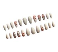 Heart Artificial Uñas Encantadores Gatos Falsos De Brillante Sobre La Forma Almendras Presionando Para Mujer Y Niñas Forma Almendra Uñas Falsas Palitos Corazón En Gatos Encantadores