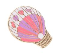 Heart Balloon Alloy Brooch Pin Cute Love Lapel Badge Women Romantic Jewelry Valentines Day Playful Casual Special Events Se Fastening for Peace of Mind