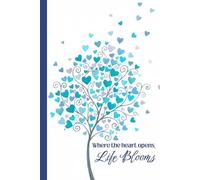 Heart Bloom Inspirational Notebook: 6x9 Lined Journal for Women | 110 Pages | Watercolor Heart Tree Design for Gratitude, Mindfulness & Daily Writing. A calming and uplifting notebook featuring a watercolor heart tree, perfect for journaling, gratitude