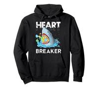 Heart Breaker Shark Shirt Valentine Shark Shirt Valentines Sudadera con Capucha