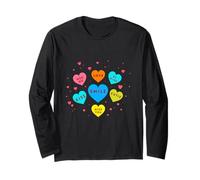 Heart Candy Shirt Valentine Candy Heart Shirts Valentine Manga Larga