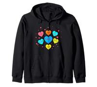 Heart Candy Shirt Valentine Candy Heart Shirts Valentine Sudadera con Capucha