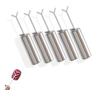 Heart Cat Eye Magnet for Nails, Heart Magnet for Cat Eye Gel Polish, Professional Y-Shaped Guide & 3-Step Salon-Quality Designs, Rust-Proof, Travel-Ready (5PCS)