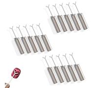 Heart Cat Eye Magnet for Nails, Heart Magnet for Cat Eye Gel Polish, Professional Y-Shaped Guide & 3-Step Salon-Quality Designs, Rust-Proof, Travel-Ready (15PCS)