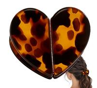 Heart Clips for Hair, Fashion Magnetic Clamp, Valentines Hair Accessories for Women, Teens, and Ladies, Stylish and Decorative Clips, Birthday, Dating, Parties, Photoshoots, Everyday Wear