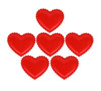 Heart Confetti 500pcs | 3.5cm Polyester Hearts for Wedding/Romantic Occasions/Anniversary | Festive Party Decoration | Soft Touch & Long - lasting
