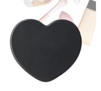 Heart Cosmetic Mirror Pocket Beauty Reflection Accessory Handheld Glass