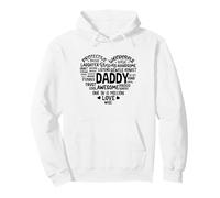 Heart Daddy Divertido Sudadera con Capucha
