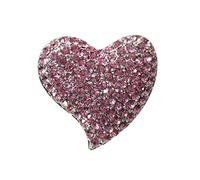 Heart Decorative Corsage Breastpin Adornment Gift for Wedding Decor Brooch Woman Lady