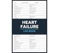 Heart Failure Log Book: Daily Symptom Tracker • 6×9 in