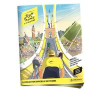 HEART FOR CARDS Álbum de recortes del Tour de Francia 2025 - Álbum oficial Panini (mayo de 2025) 72 páginas + 6 pegatinas cuadradas + Heartforcards® protección de envío