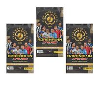 HEART FOR CARDS Panini FIFA Club Copa Mundial 2025 Trading Cards - 3 paquetes de refuerzo - Colección Adrenalyn XL + Heartforcards® Protección de envío