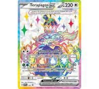HEART FOR CARDS Pokémon Carta promocional original Teraago ex SVP 165 Eglih Papel promocional original Tera Efecto: Bech Protectio Freh Booter Para Deck o Collectio Protectio