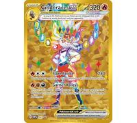 HEART FOR CARDS Pokémon Tarjeta de Cenicienta ex - SVP163 - Promo - Inglés - Colección Ultra Premium - Pokémon Fire EX + Heartforcards Protección de envío